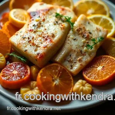 Recette Cabillaud aux Agrumes : Un Plat L&eacute;ger et Zesty &agrave; Essayer ! Fiche recette