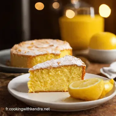 Cake L&eacute;ger au Citron et Pavot La Recette Facile et Moelleuse Fiche recette