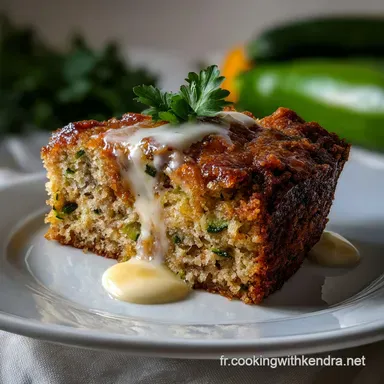 Cake aux Courgettes : La Recette Anti-Effondrement