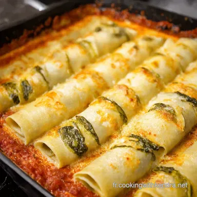 Cannelloni Ricotta &Eacute;pinards La Recette Facile et Gourmande Fiche recette