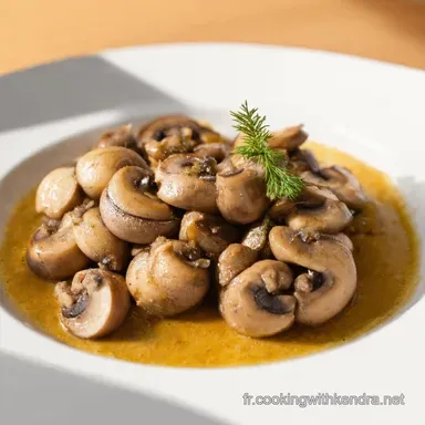 Champignons &agrave; la Grecque Facile Un Ap&eacute;ro Ensoleill&eacute;