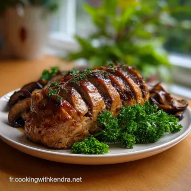 Repas de No&euml;l v&eacute;g&eacute;tarien aux champignons: Roasted Mushroom Wellington Fiche recette