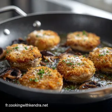 Champignons Pans Croustillants Panko Le Secret du Croustillant Parfait Fiche recette