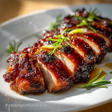 Char Siu de poulet r&ocirc;ti Recette facile et croustillante Fiche recette