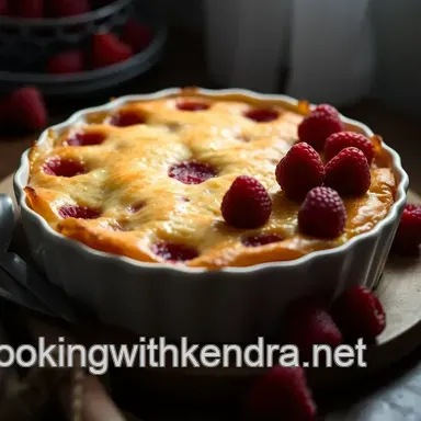 Clafoutis aux Framboises: La Douceur de l'&Eacute;t&eacute; &agrave; Partager Fiche recette