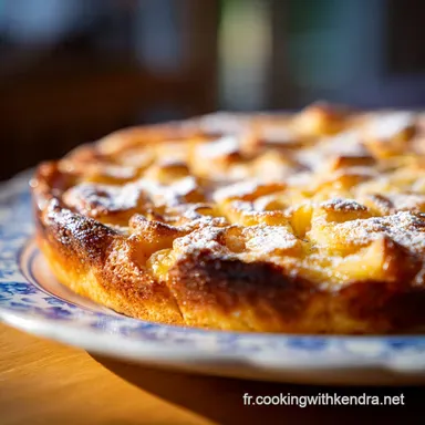 Clafoutis Aux Pommes Traditionnel Pour 6 Portions Fiche recette
