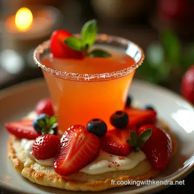 Cocktail Festif aux Fruits Ma Recette P&eacute;tillante Fiche recette