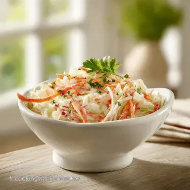 Coleslaw KFC : Recette aux &Eacute;pices Secr&egrave;tes en 20 Minutes Fiche recette