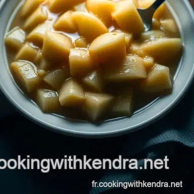 Compote de pommes au Cookeo : Un d&eacute;lice r&eacute;confortant et rapide Fiche recette