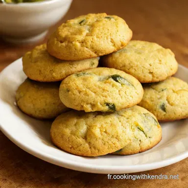 Cookies sals courgette rpe et LAp&eacute;ro Proven&ccedil;al Facile Fiche recette