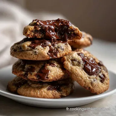 Cookies Moelleux Aux Pptites De Chocolat : C&oelig;ur Fondant Fiche recette