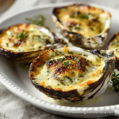 Utilisation &Eacute;tonnante de Coquille d'Hu&icirc;tre Gratin&eacute;e pour 4 Portions Fiche recette