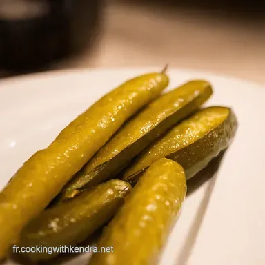 Cornichons Croquants Ma Recette Facile de Pickles Maison Fiche recette