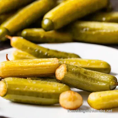 Cornichons Croquants Ma Recette Facile de Pickles Maison