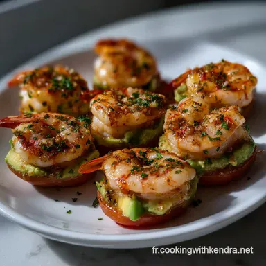 Recette De Coupelles Fra&icirc;ches Aux Crevettes Avocat Du Chef Fiche recette