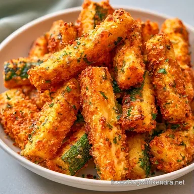 Courgettes Croustillantes au Parmesan Fiche recette