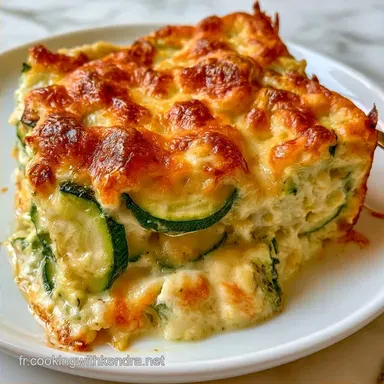 Courgettes En Gratin pour 4 Personnes