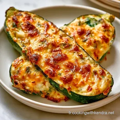 Courgettes Farcies Ricotta et Parmesan Fiche recette