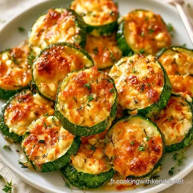 Courgettes Feta Au Four pour 4 Portions