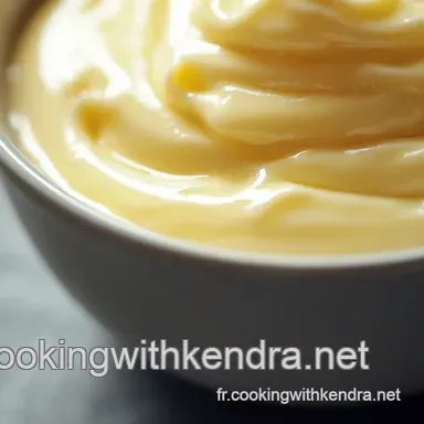 Cr&egrave;me Anglaise Recette: Mon Baiser Vanill&eacute; Velout&eacute; Fiche recette