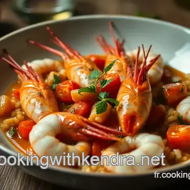 Recette avec crevette : Crevettes &agrave; la Proven&ccedil;ale, un d&eacute;lice m&eacute;diterran&eacute;en