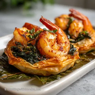 Crevettes Au Basilic En Feuilles De Brick Croustillantes Au Citron Fiche recette