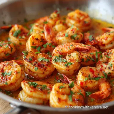 Crevettes Diaboliques : Recette facile, rapide et la sauce du chef Fiche recette