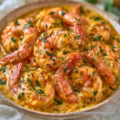 Crevettes Saut&eacute;es Coco et Curry pour 4 Fiche recette