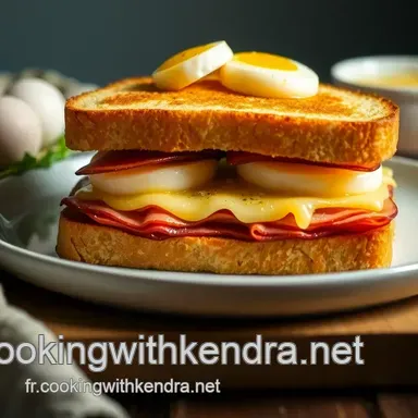 Mon Croque Madame Pr&eacute;f&eacute;r&eacute; : Recette Fran&ccedil;aise Ind&eacute;modable Fiche recette