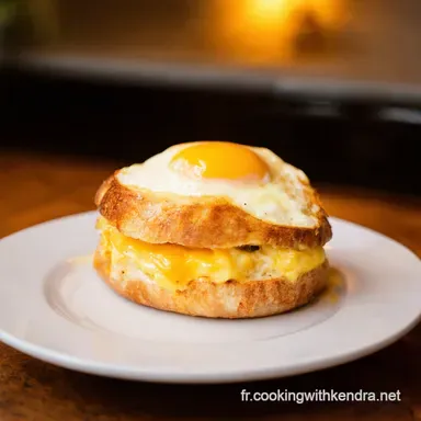 Croque Madame Minute La cuisine rapide &agrave; la fran&ccedil;aise Fiche recette
