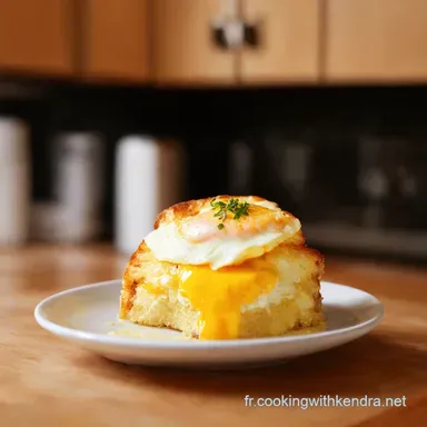D&eacute;jeuner Parisien Croque Madame Revisit&eacute; Un D&eacute;lice Fiche recette