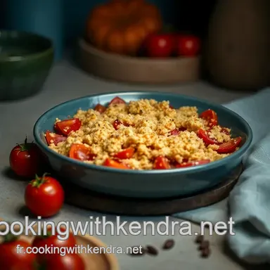 Crumble &agrave; la Tomate : Mon Recette Facile et Savoureuse Fiche recette