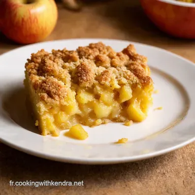 Recette Crumble aux Pommes Facile Le Go&ucirc;t R&eacute;confortant de lAutomne Fiche recette