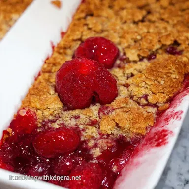 Crumble Fruits Rouges Facile Un D&eacute;lice &agrave; la Fran&ccedil;aise Fiche recette