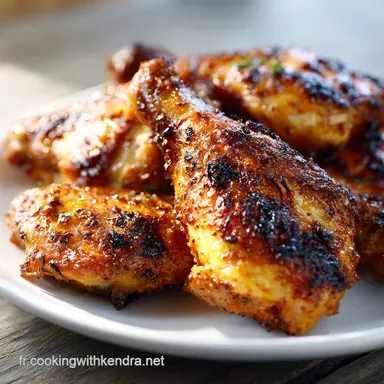 Cuisses de Poulet au Four pour 4 Portions - Cuisson Croustillante Fiche recette