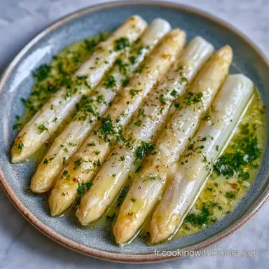Asperges Blanches en 30 Minutes Fiche recette