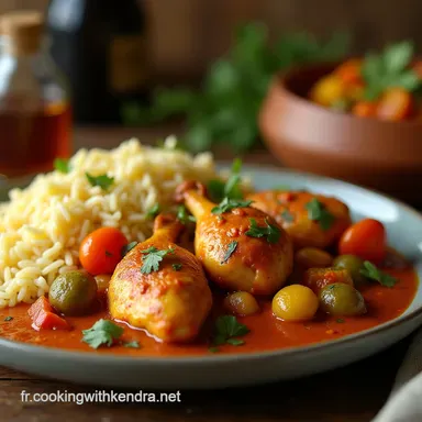 Le Meilleur Curry de Poulet Indien avec Riz et L&eacute;gumes Recette Cr&eacute;meuse Fiche recette