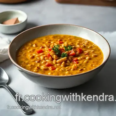 Dahl de Lentilles Corail : Recette &Eacute;pic&eacute;e et R&eacute;confortante Fiche recette