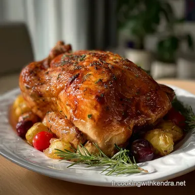 Recette sp&eacute;ciale de dinde et chapon r&ocirc;tis pour No&euml;l Fiche recette