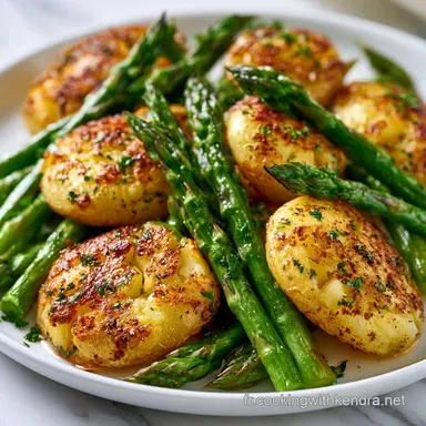 &Eacute;cras&eacute; Pommes De Terre aux Asperges