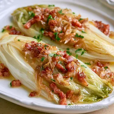 Endives &agrave; la Bonne Femme aux Lardons