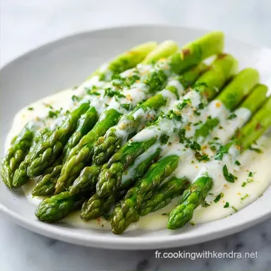Recette Entr&eacute;e L&eacute;g&egrave;re Asperges: 20 Min