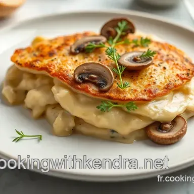 Escalope de Dinde: Classique Cr&egrave;me & Champignons Facile!
