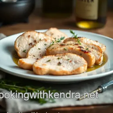 Filet de Poulet Proven&ccedil;al aux Herbes : Recette Simple et Savoureuse Fiche recette