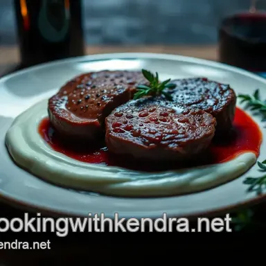 Filet Mignon &agrave; la Sauce au Vin Rouge : Une Recette Classique R&eacute;confortante