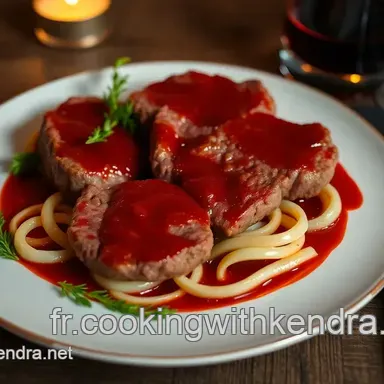 Recette Filet Mignon Ros&eacute; avec Sauce au Vin Rouge : Un D&icirc;ner &Eacute;l&eacute;gant