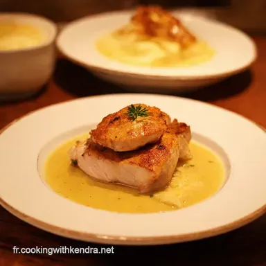 Filets de Poulet &agrave; la Cr&egrave;me Le D&eacute;lice Facile des Brasseries Fiche recette