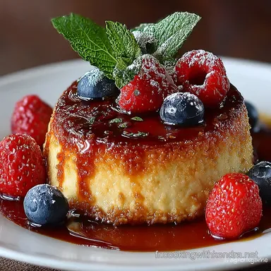 Flan au Mascarpone Recette facile du dessert onctueux et fondant