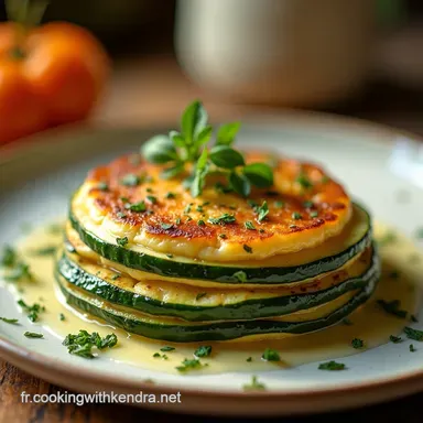 Flans de Courgettes Fondants Recette Facile et Rapide Fiche recette