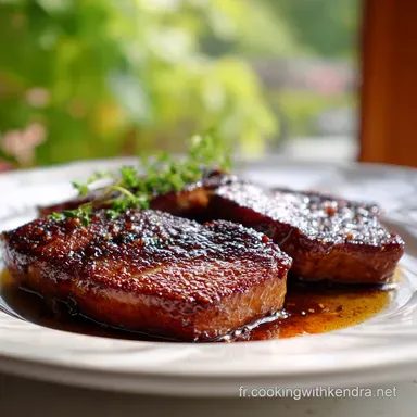 Cuisson Foie De Veau Vinaigre Pour 2 Servi Fiche recette